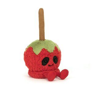Jellycat Amuseables TOFFEE APPLE Authentic US seller 2025 dust bag foodie red